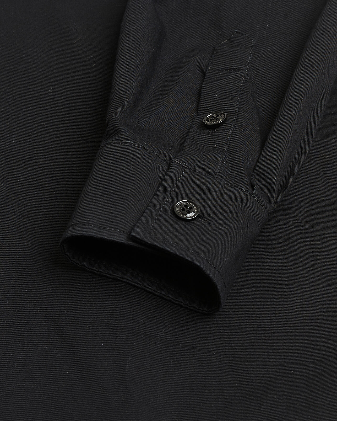 Heren | Pre-owned Overhemden | Pre-owned | Moncler Double Pocket Overshirt Black L