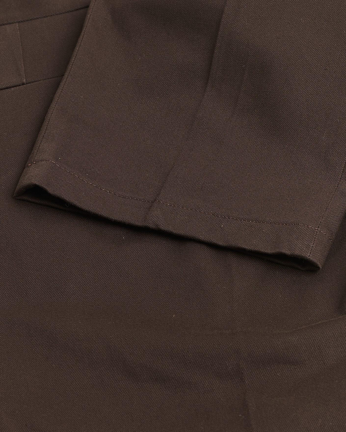 Heren | Rubato High Waist Cotton Chino Brown 52 | Pre-owned | Rubato High Waist Cotton Chino Brown 52