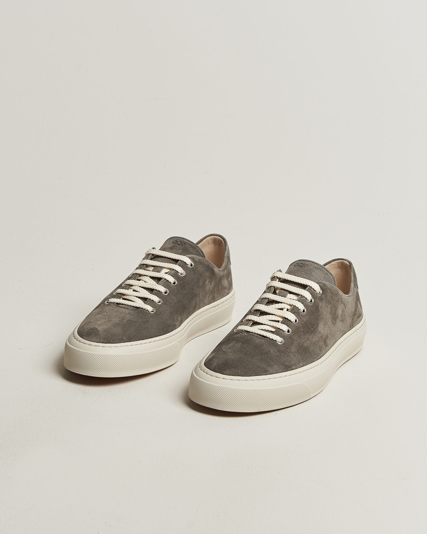 Heren | Pre-owned Schoenen | Pre-owned | CQP Genoa Suede Deck Shoe Graphite 44
