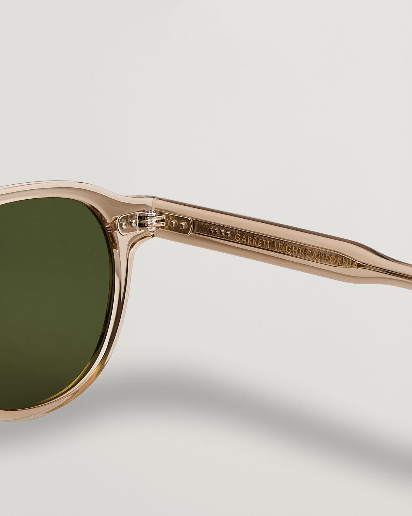 Heren | Pre-owned Accessoires | Pre-owned | Garrett Leight Harding Sunglasses Brew