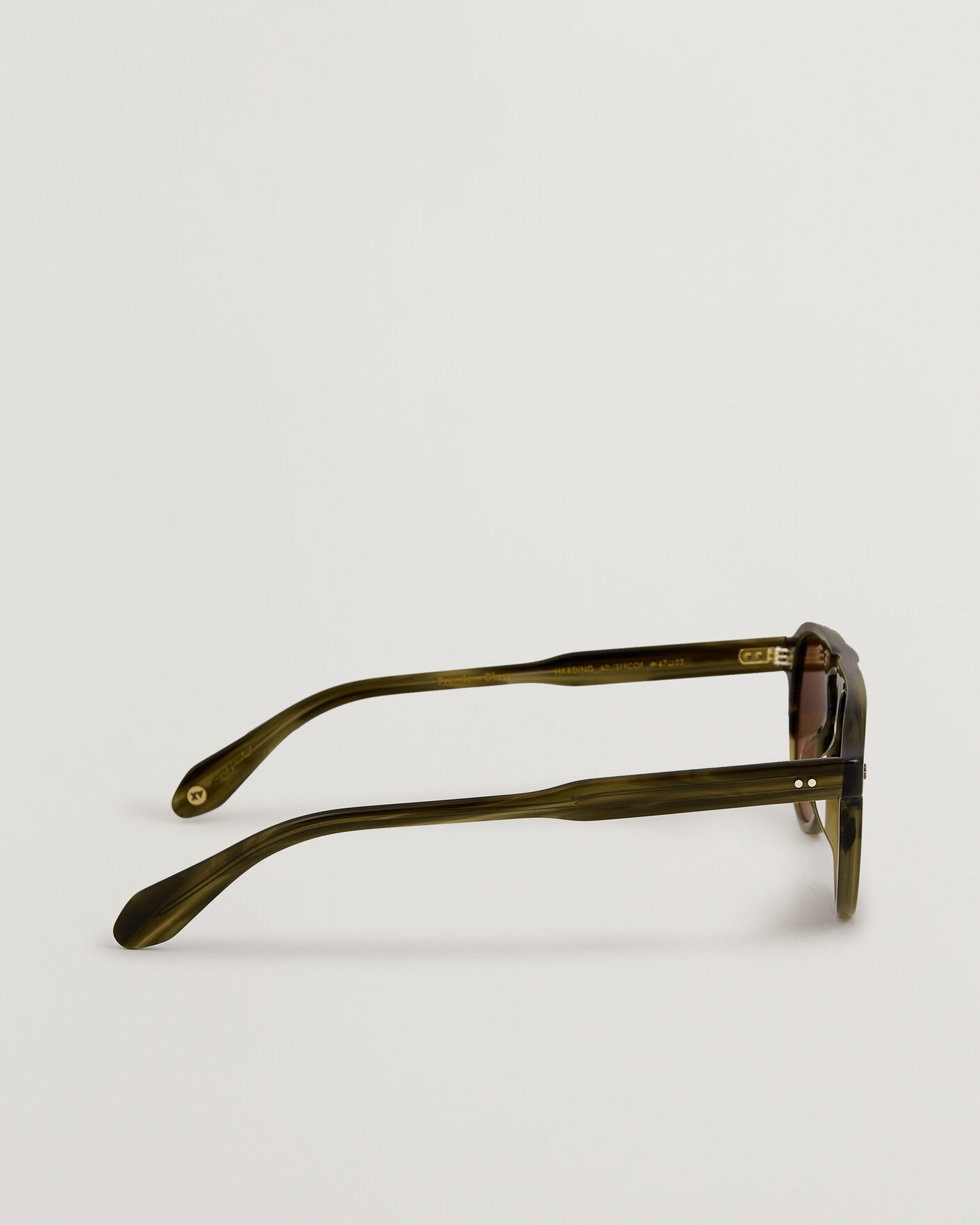 Heren | Pre-owned Accessoires | Pre-owned | Garrett Leight Harding Sunglasses Army Drift