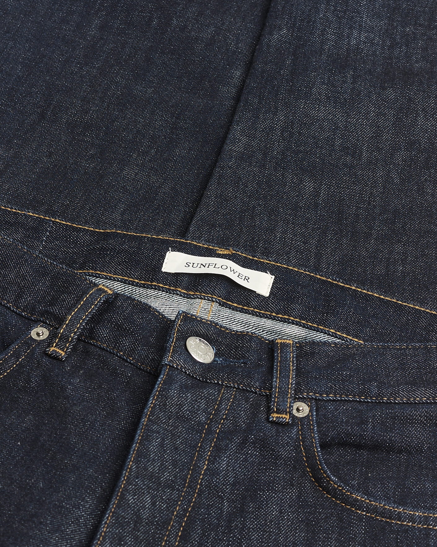 Heren | Pre-owned Jeans | Pre-owned | Sunflower New Standard Jeans Simple Rinse W32