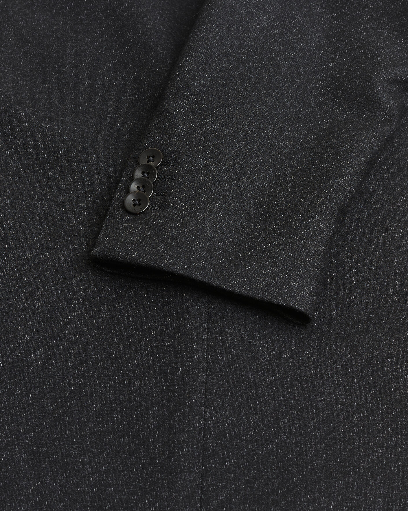 Heren | Pre-owned Blazers | Pre-owned | Boglioli K Jacket Flannel Wool Blazer Charcoal 50