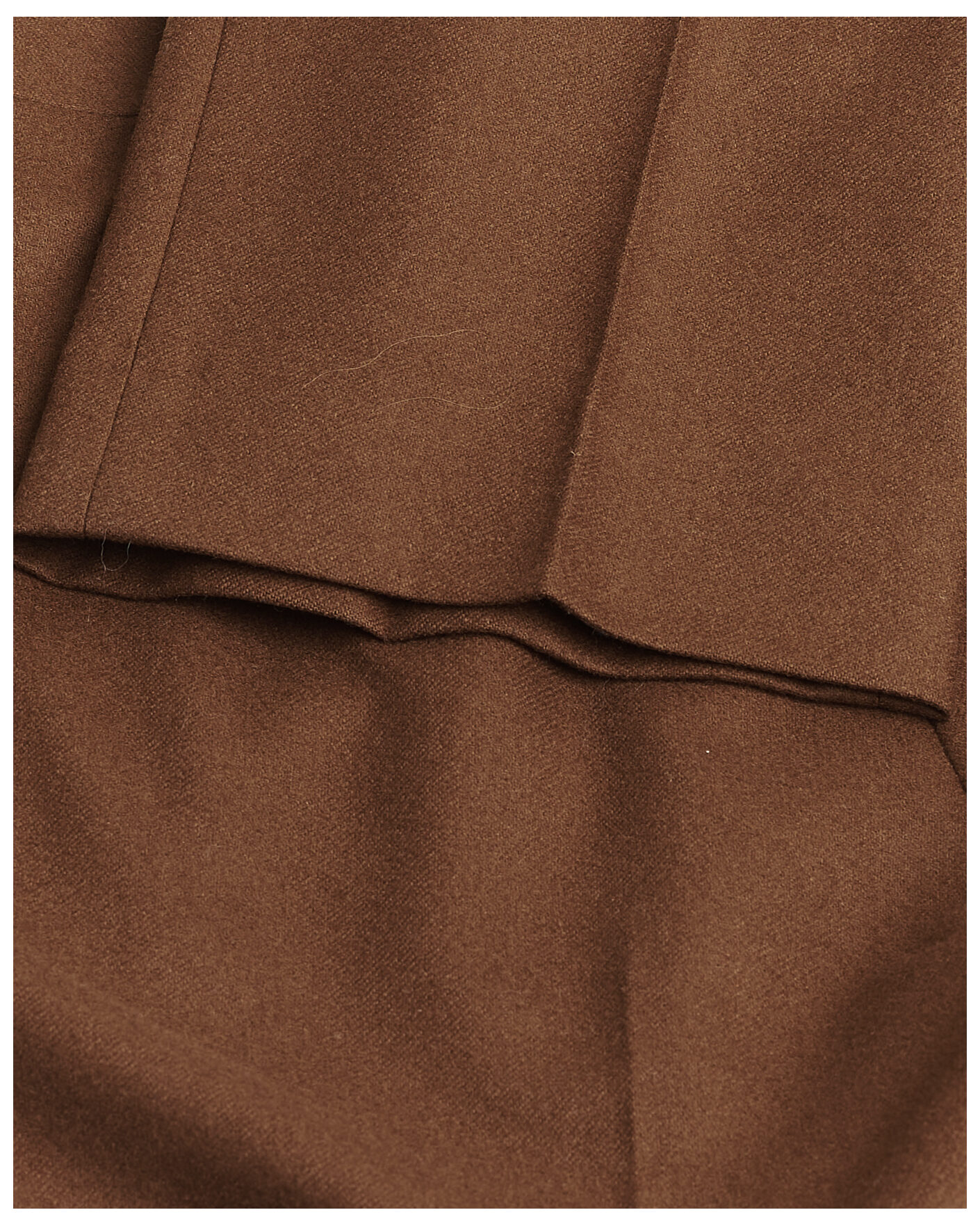 Heren | Pre-owned Broeken | Pre-owned | Santaniello Flannel Trousers Rust Brown 48