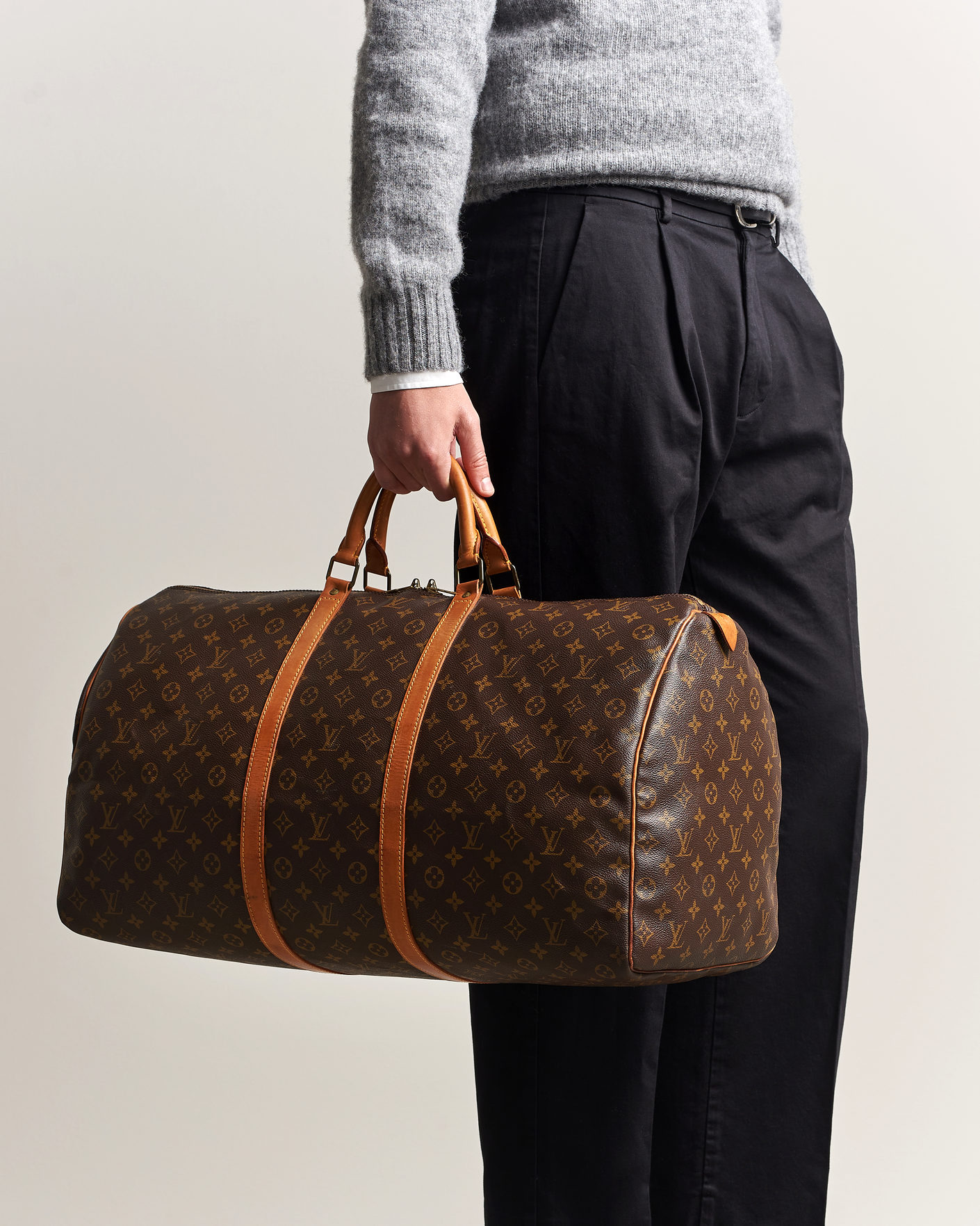 Heren | Louis Vuitton Pre-Owned Keepall 60 Monogram  | Louis Vuitton Pre-Owned | Keepall 60 Monogram 