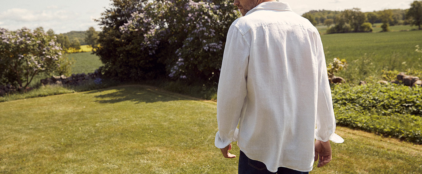 Five linen shirts for the summer months